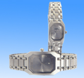 Southwestern stainless steel suppliers distributors wholeslae collection offering octagonal face design stainless steel band fashion wtach set. 