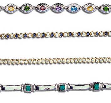 New millenium hot jewelry trend online supply assorted design sterling silver bracelet with multi cz stone inlaid. Sparkling cz bracelet is pure enchantment in lustrous sterling silver. Your satisfaction with our bracelet product is back 100%!